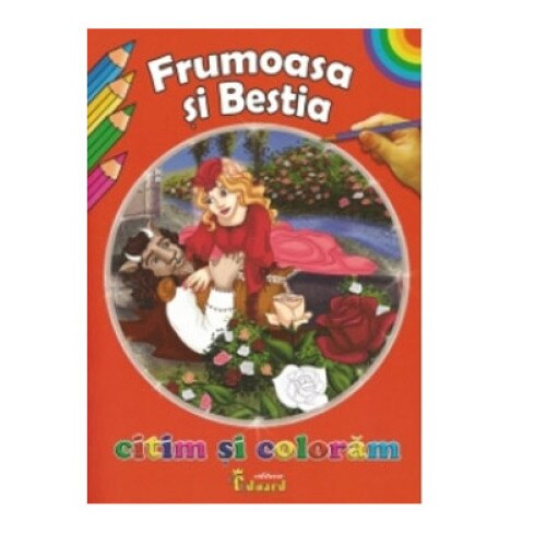 Citim si coloram - Frumoasa din padurea adormita