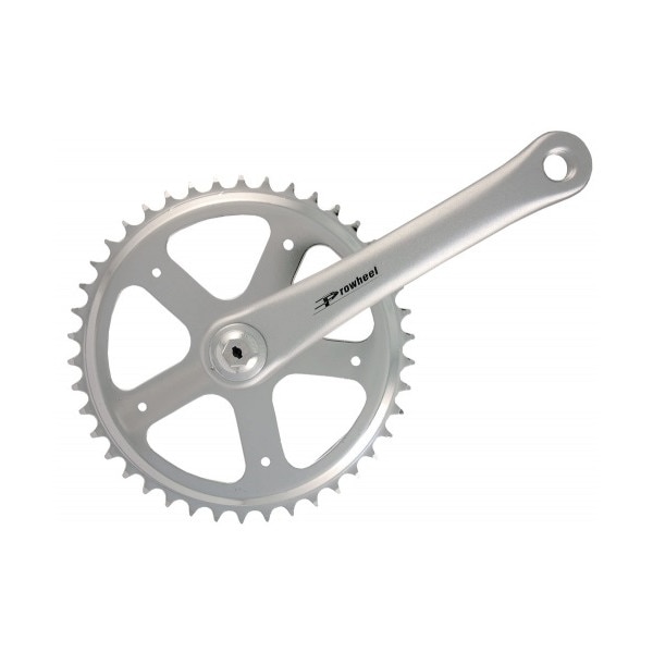 Pedalier Prowheel 42T 3/32 brat 170mm aluminiu ax patrat