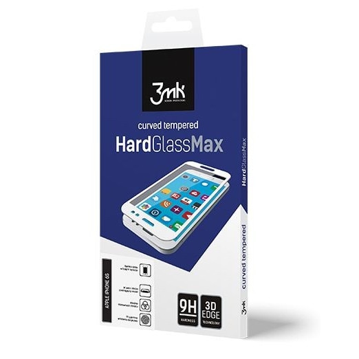 Folie de protectie de sticla 3MK HardGlass Max pentru Iphone 6 / 6s, Transparent