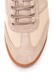 Clarks, Siddal sneakers cipő nyersbőr részletekkel, homokbarna, 7
