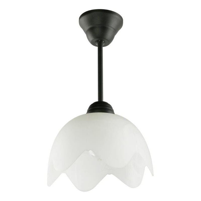 Lustra Cyrkonia B, Lampex, 1 X 60W, Negru