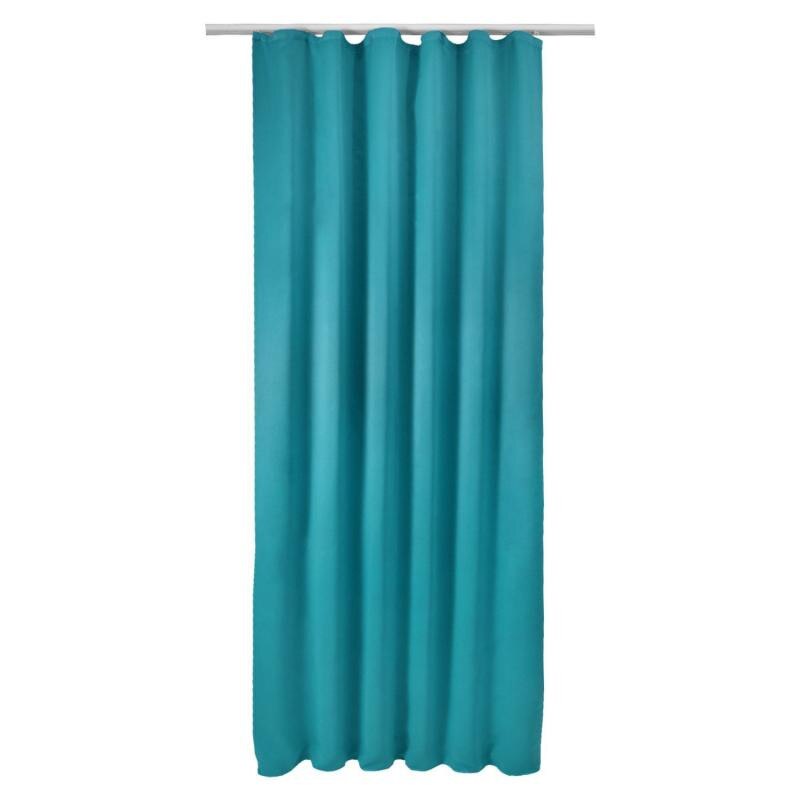Draperie deLux Blackout Turcoaz pentru suspendare cu carlige 140х245cm