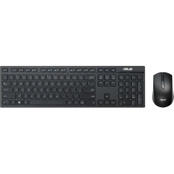 Kit Tastatura + Mouse Wireless ASUS W2500, Negru Kit Tastatura + Mouse Wireless ASUS W2500, Negru