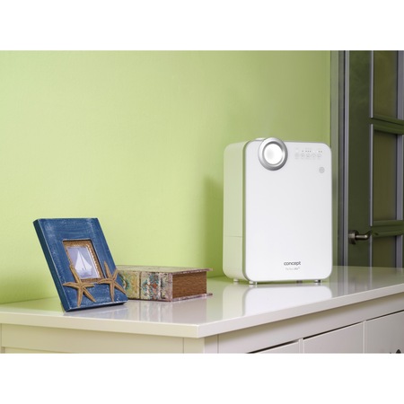 Umidificator de aer Concept ZV2000, 110 W, capacitate rezervor apa 5 l, capacitate umidificare aer 400 ml/h