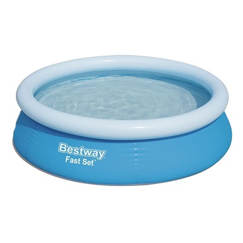 Piscina gonflabila, Bestway Fast Set, 183 x 51 cm, 940 l, cu kit reparatie Piscina gonflabila, Bestway Fast Set, 183 x 51 cm, 940 l, cu kit reparatie