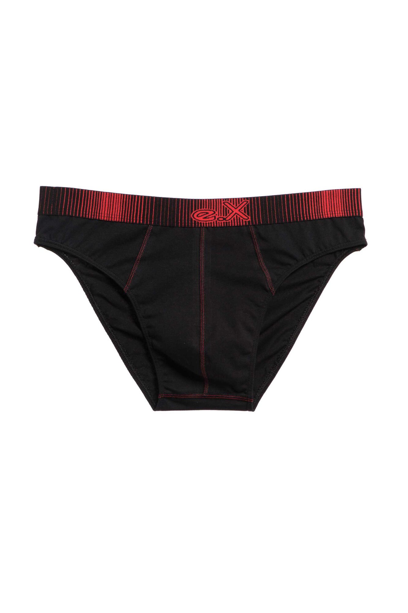 Chiloti pentru barbati BIJU 0508, Nervuri Externe, Negru