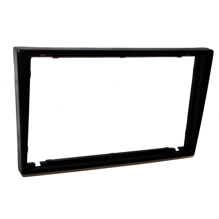 Адаптерна рамка за панел AERZETIX, 2 Din, за Opel, Renault, Suzuki, Черна