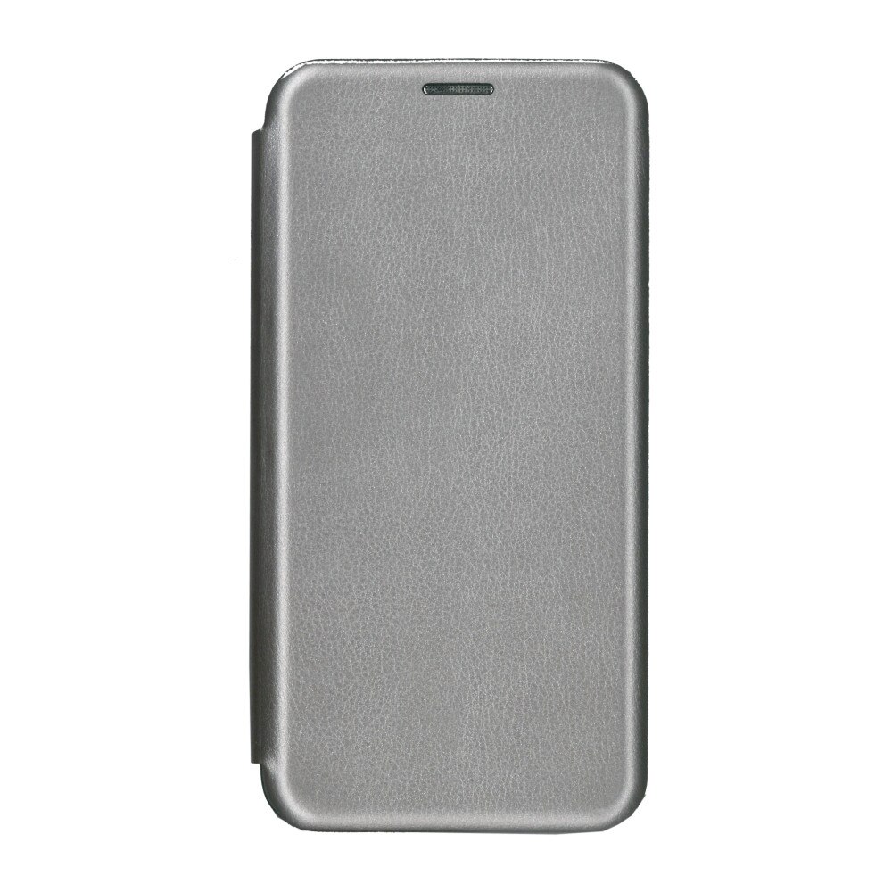 Husa de protectie tip carte, EuroCELL 360 de grade, pentru Samsung Galaxy A8 2018, gri
