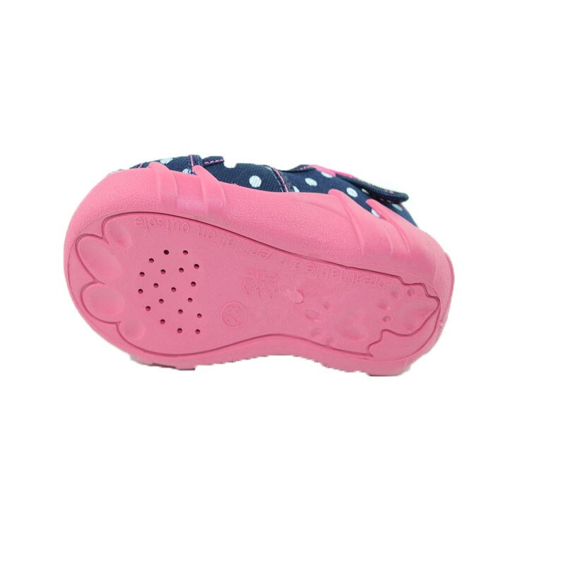 Sandale din panza pentru fete RENBUT RBTF25, Bleumarin, 21