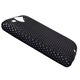 Husa tip grila neagra pentru HTC Wildfire G8