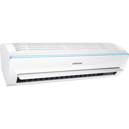 Aparat de aer conditionat Samsung Triangle 12000 BTU Wi-Fi, Clasa A++, Functie incalzire, Smart control Wi-Fi, Easy Filter Plus, AR12RXWSAURNEU, R32, Alb