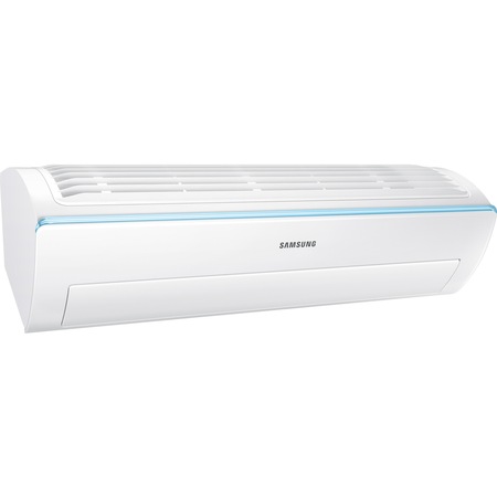 Aparat de aer conditionat Samsung Triangle 12000 BTU Wi-Fi, Clasa A++, Functie incalzire, Smart control Wi-Fi, Easy Filter Plus, AR12RXWSAURNEU, R32, Alb