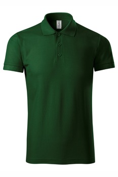 Tricou Polo Joy, Verde/Verde inchis