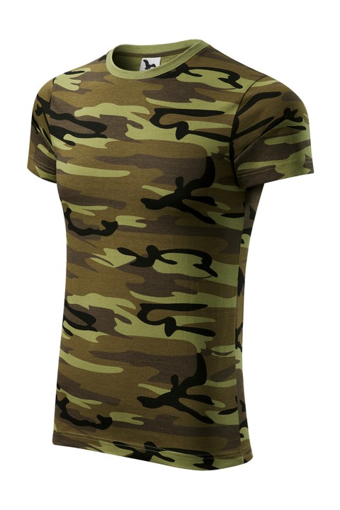 Камуфлажна тениска Zan_144, Зелен, S