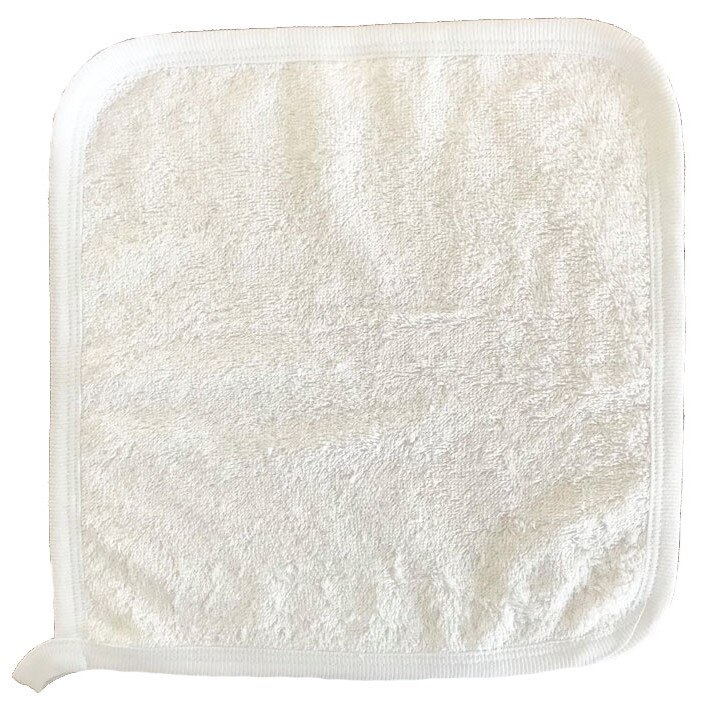 Prosop de maini, bumbac, alb