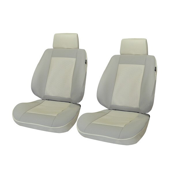 Set 2 huse scaun auto universale, bej