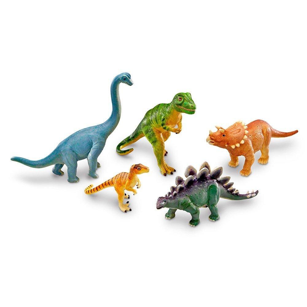 Set dinozauri - figurine mari pentru bebelusi