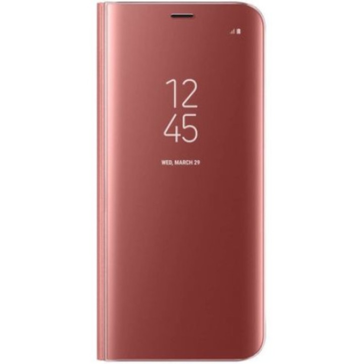 Husa pentru Samsung Galaxy J7 2017 J730F Clear View Pink