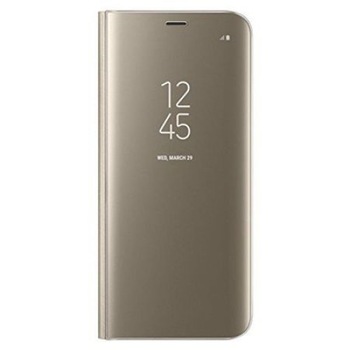 Husa Flip Cover compatibil Samsung J4 2018, gold Husa Flip Cover compatibil Samsung J4 2018, gold