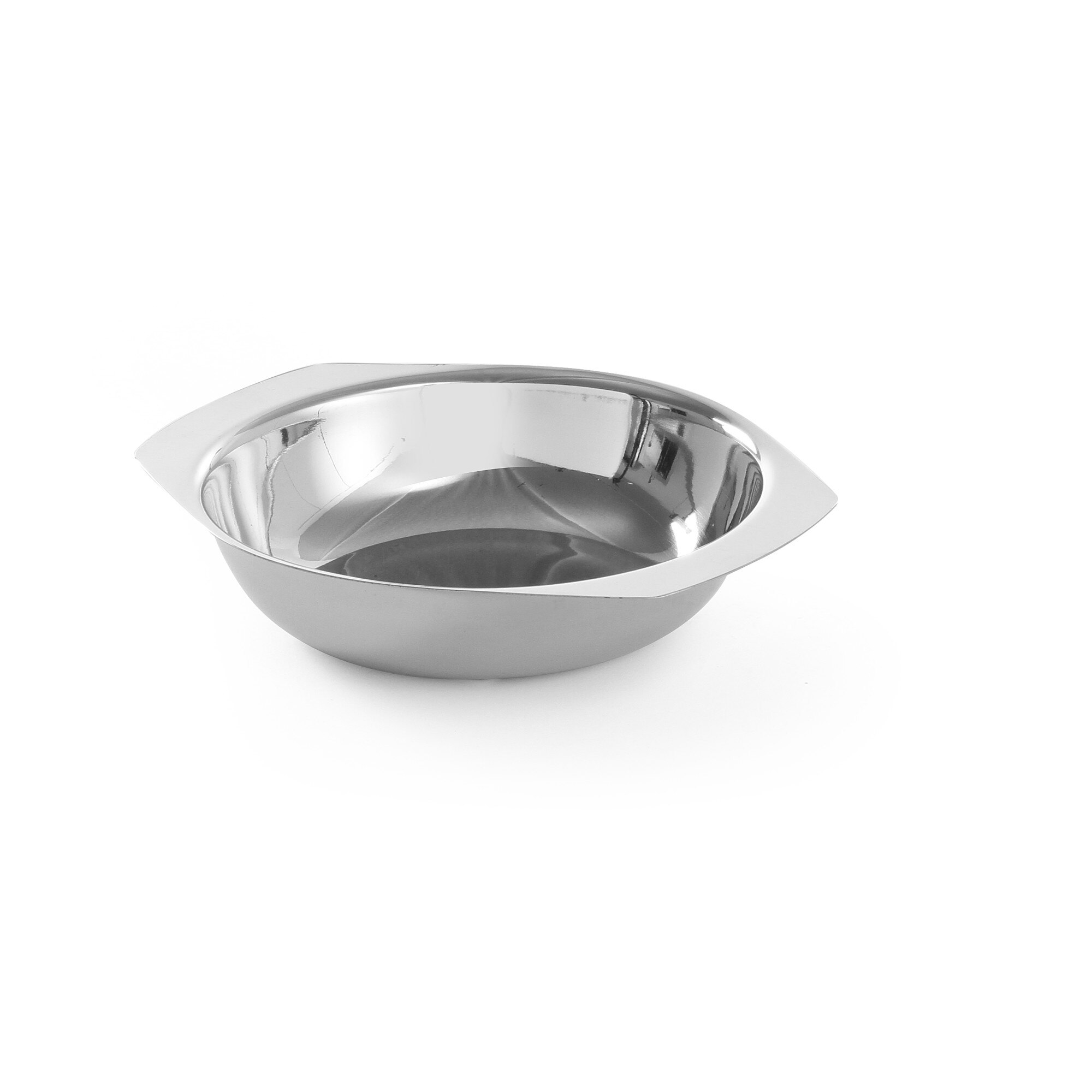 Bol inox cu manere, Hendi, 120x(H)30 mm