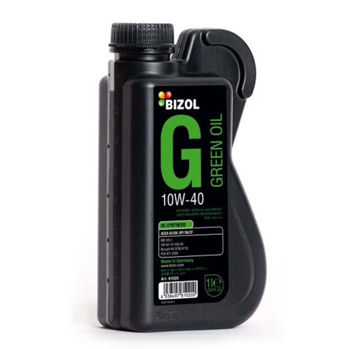 Ulei motor Bizol Green Oil 10W40 1L