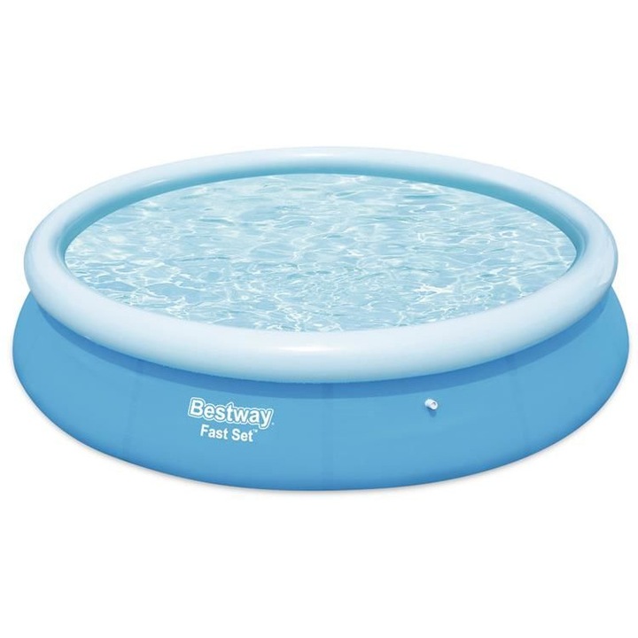 Bestway medence, felfújható gyűrűvel, hármas PVC réteggel, mérete 366x76cm, űrtartalom 5377L