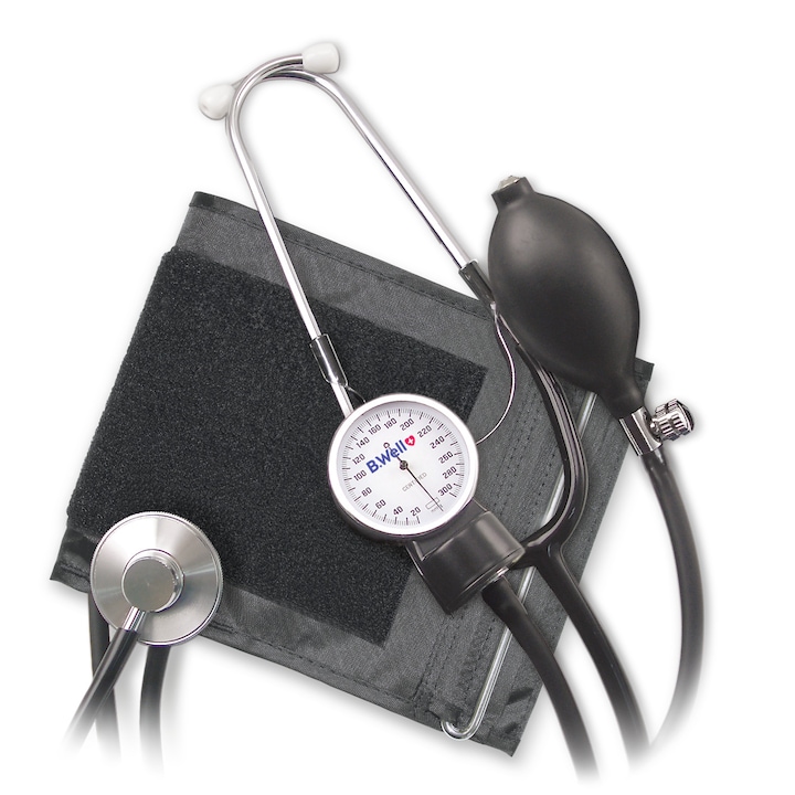 Mechanikus vérnyomásmérő sztetoszkóppal és kiterjesztett mandzsettával WM62S