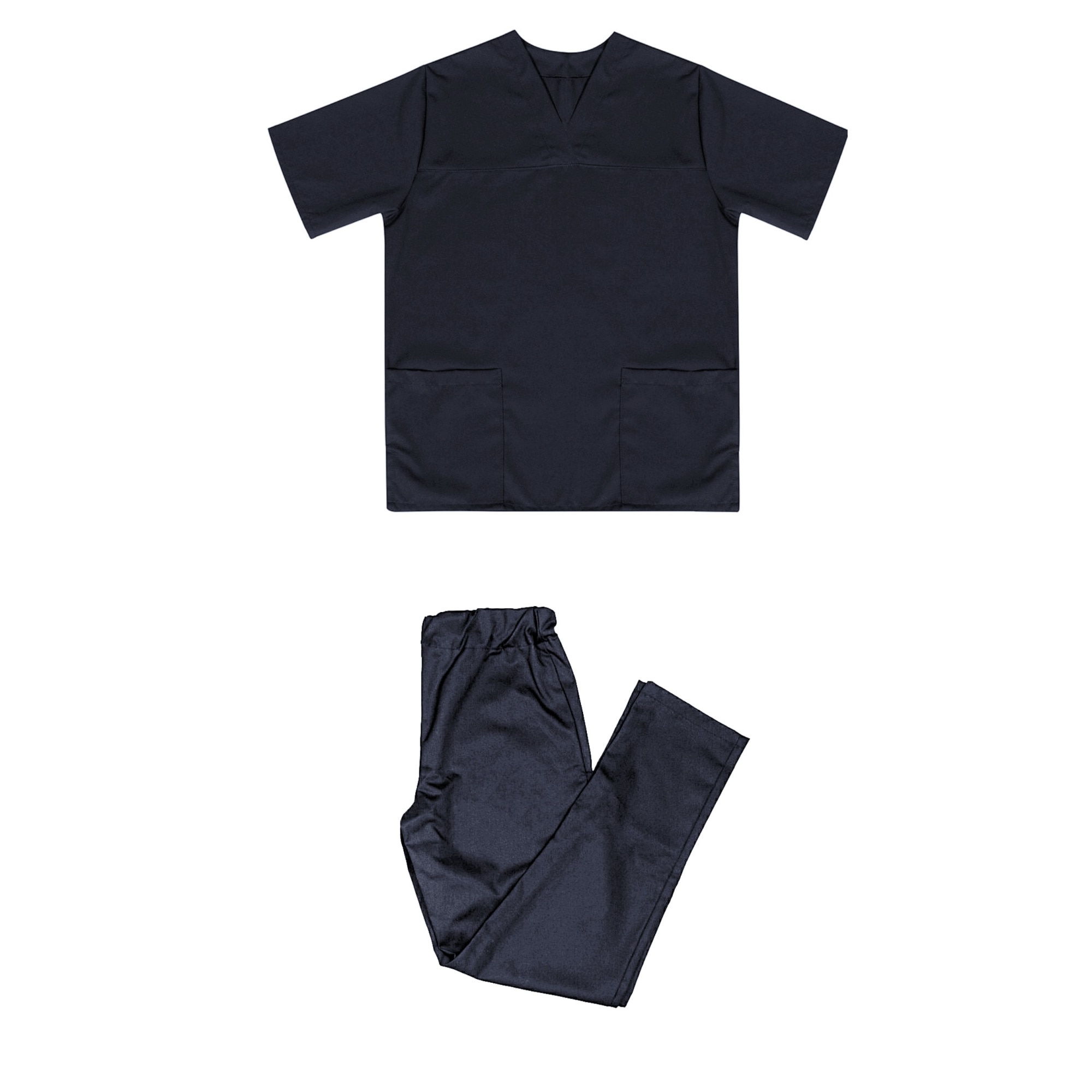 Costum medical unisex, S, 104 cm bust, Lca imbracaminte, negru