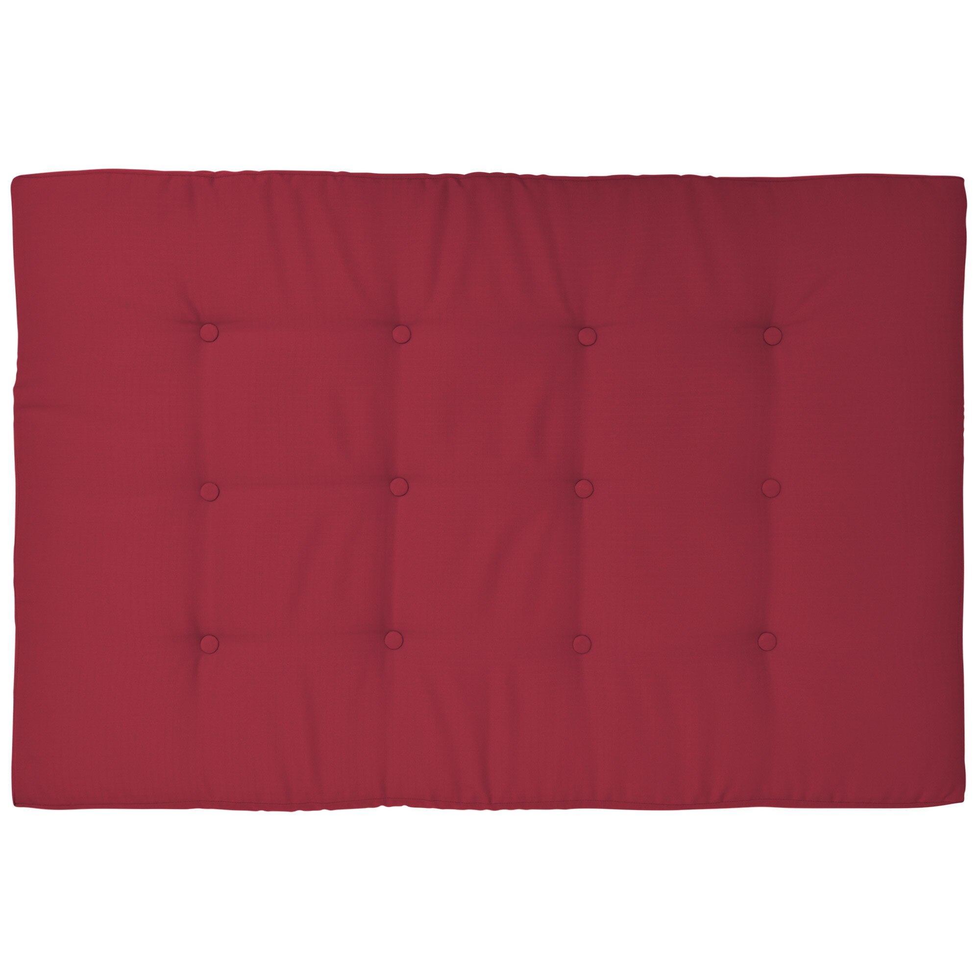 Perna rosie sezut pentru paleti LUX 120 x 80 x 15 cm