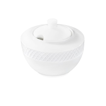 Zaharnita cu capac, Julia, Wilmax, portelan, 340 ml Zaharnita cu capac, Julia, Wilmax, portelan, 340 ml