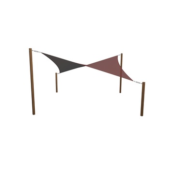 Prelata soare / vela umbrire dreptunghiulara 3.0x3.0m, 185gsm, ruginiu (grena), respirabila, protectie ridicata UV Prelata soare / vela umbrire dreptunghiulara 3.0x3.0m, 185gsm, ruginiu (grena), respirabila, protectie ridicata UV