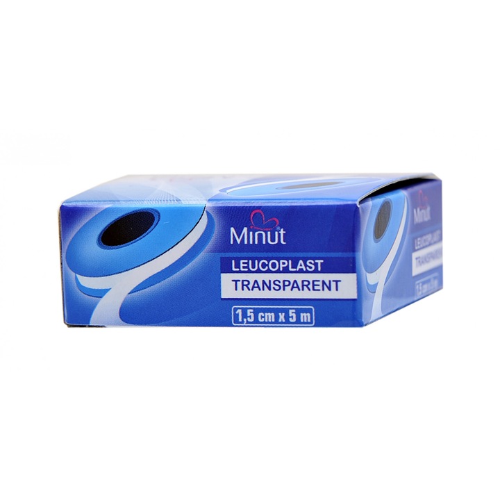 Leucoplast transparent Minut 1.5 cm x 5 cm