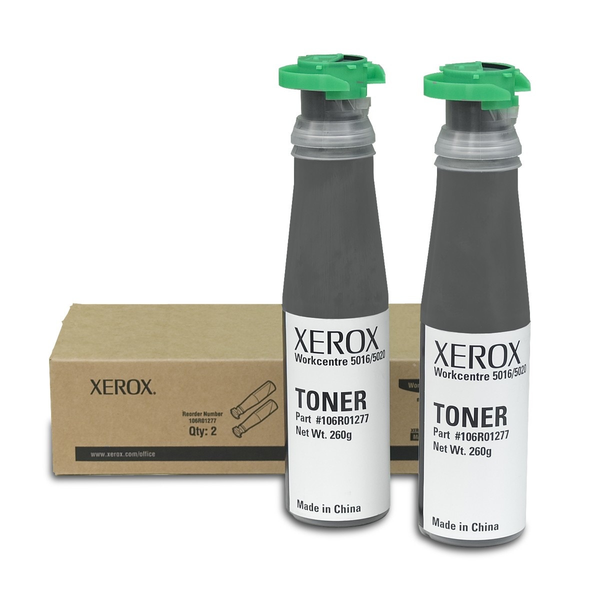 Set 2 Cartuse toner GraphiteK compatibil Xerox 5020 / 5016 106R01277 negru , 13.000 pagini