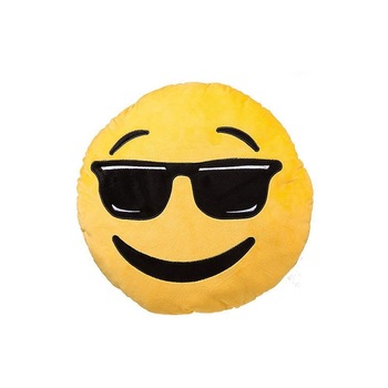 Perna decorativa, Emoji - ca. 50 cm, Radar 62/1014 Perna decorativa, Emoji - ca. 50 cm, Radar 62/1014