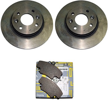 Pachet Revizie Frane Logan 1.4, 1.6 MPI, Cu Discuri Frana Neventilate Originale Renault si Placute Frana Originale Renault Pachet Revizie Frane Logan 1.4, 1.6 MPI, Cu Discuri Frana Neventilate Originale Renault si Placute Frana Originale Renault
