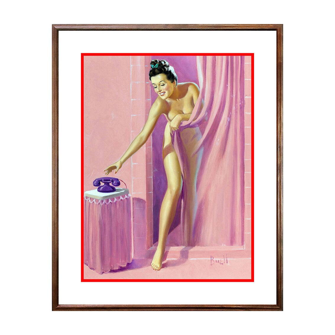 Tablou Poster, Vintage Pin-Up - VP-003, 40 x 50 cm