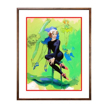 Tablou Poster, Vintage Pin-Up - VP-007, 40 x 50 cm Tablou Poster, Vintage Pin-Up - VP-007, 40 x 50 cm