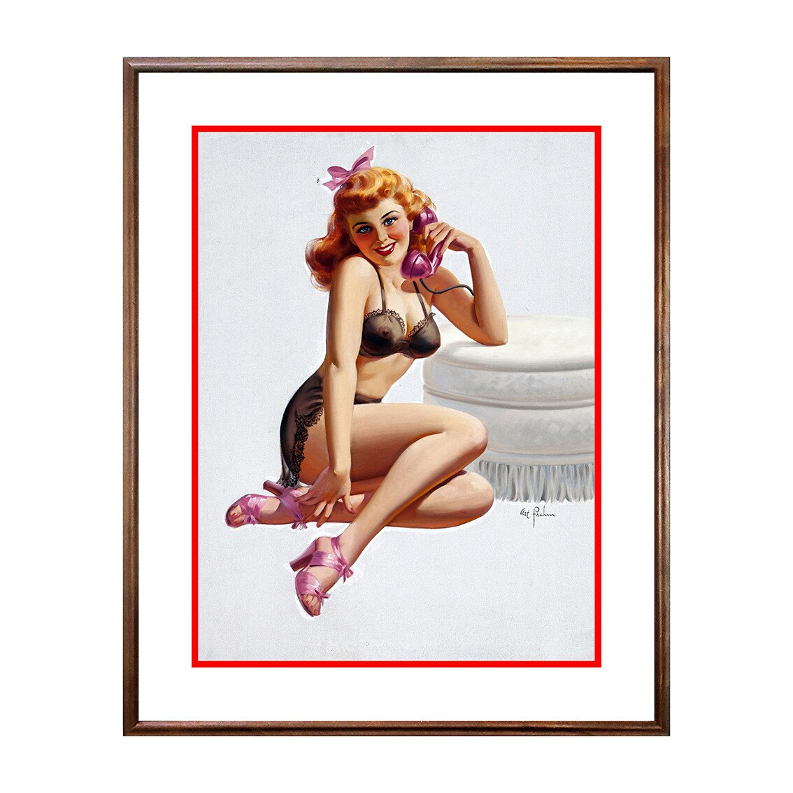 Tablou Poster, Vintage Pin-Up - VP-018, 40 x 50 cm