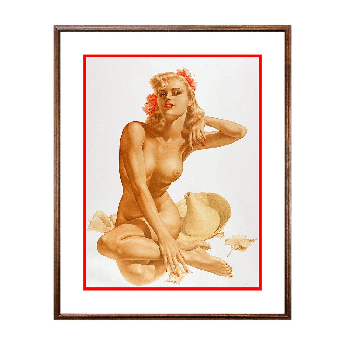Tablou Poster, Vintage Pin-Up - VP-017, 40 x 50 cm