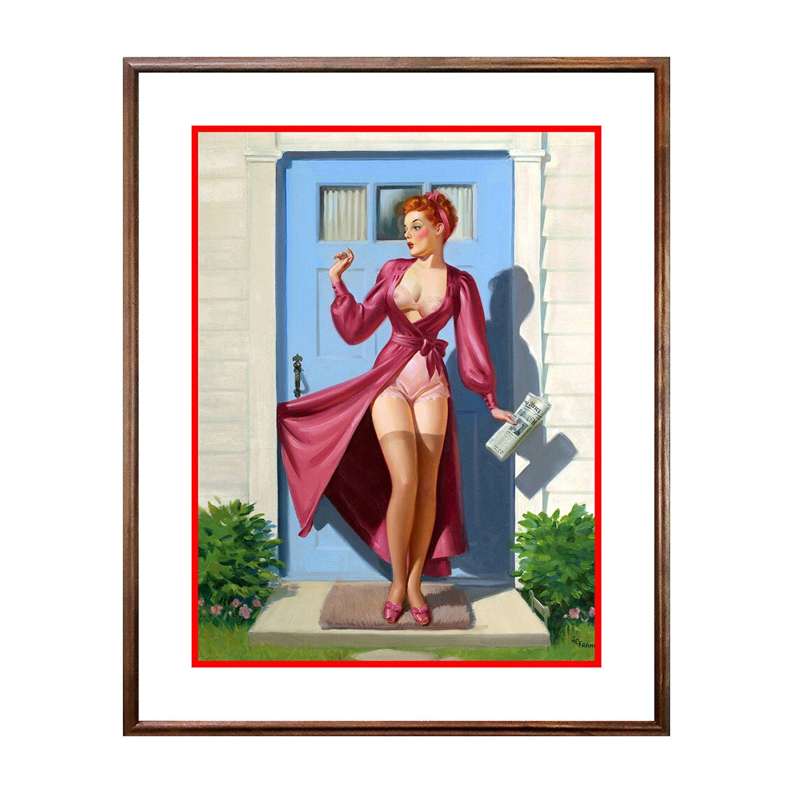 Tablou Poster, Vintage Pin-Up - VP-020, 40 x 50 cm
