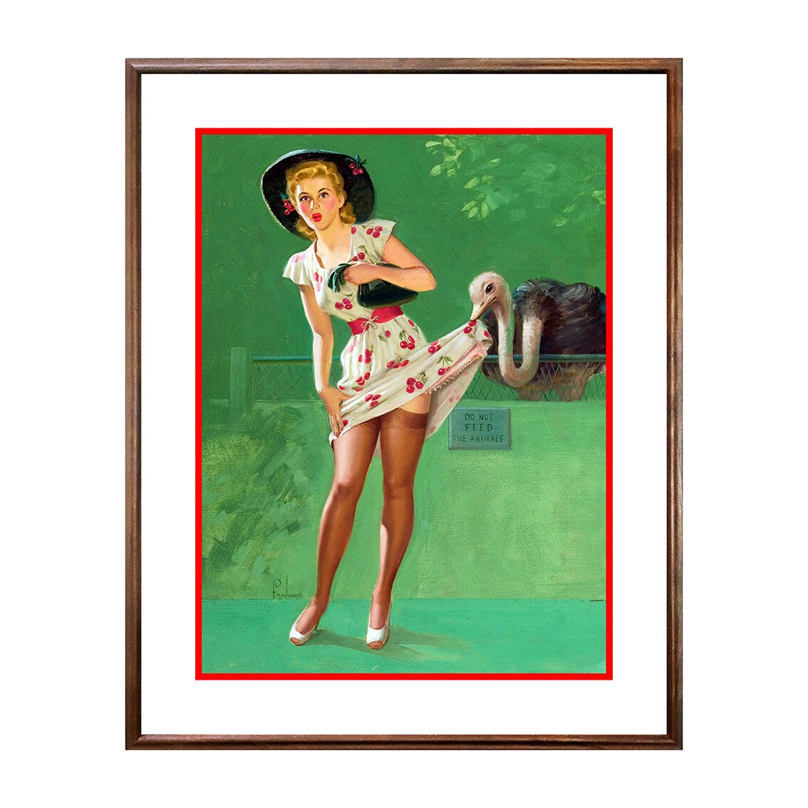 Tablou Poster, Vintage Pin-Up - VP-027, 40 x 50 cm