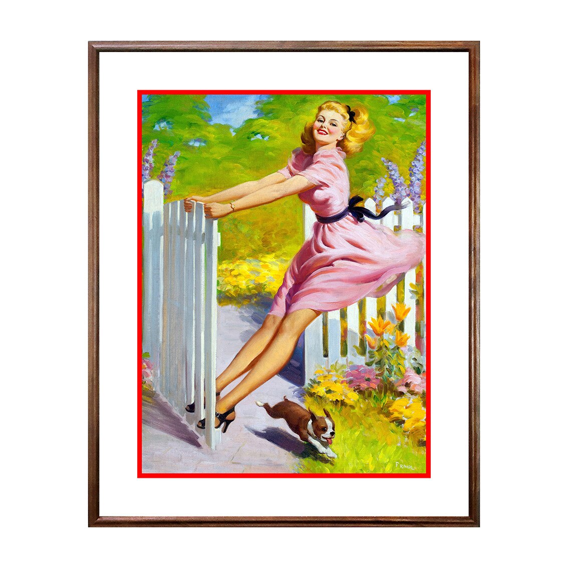 Tablou Poster, Vintage Pin-Up - VP-031, 40 x 50 cm