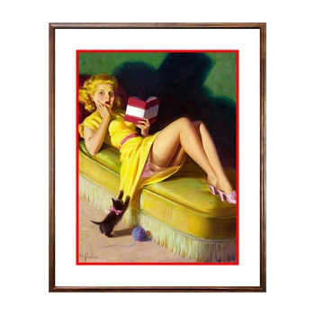 Tablou Poster, Vintage Pin-Up - VP-030, 40 x 50 cm Tablou Poster, Vintage Pin-Up - VP-030, 40 x 50 cm