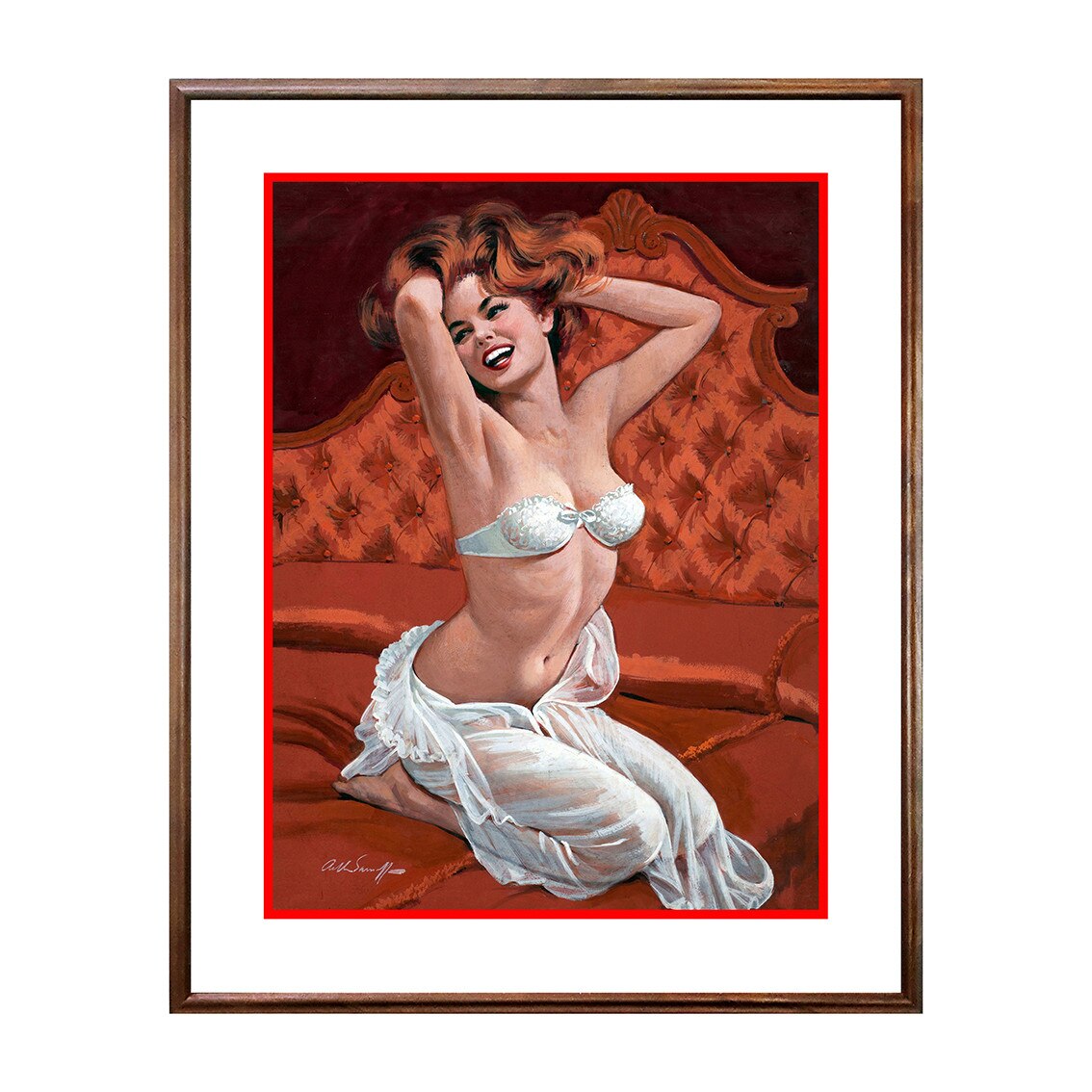 Tablou Poster, Vintage Pin-Up - VP-041, 40 x 50 cm