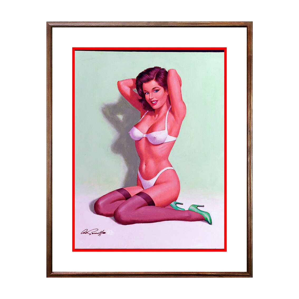 Tablou Poster, Vintage Pin-Up - VP-051, 40 x 50 cm