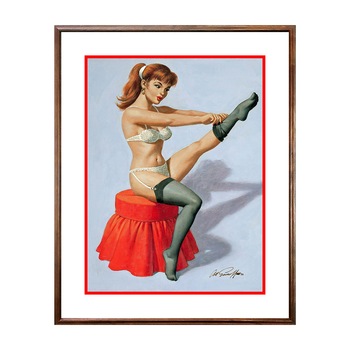 Tablou Poster, Vintage Pin-Up - VP-055, 40 x 50 cm Tablou Poster, Vintage Pin-Up - VP-055, 40 x 50 cm