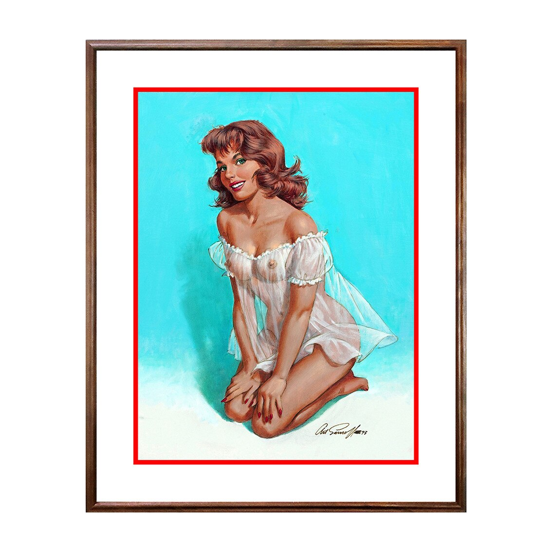 Tablou Poster, Vintage Pin-Up - VP-048, 40 x 50 cm