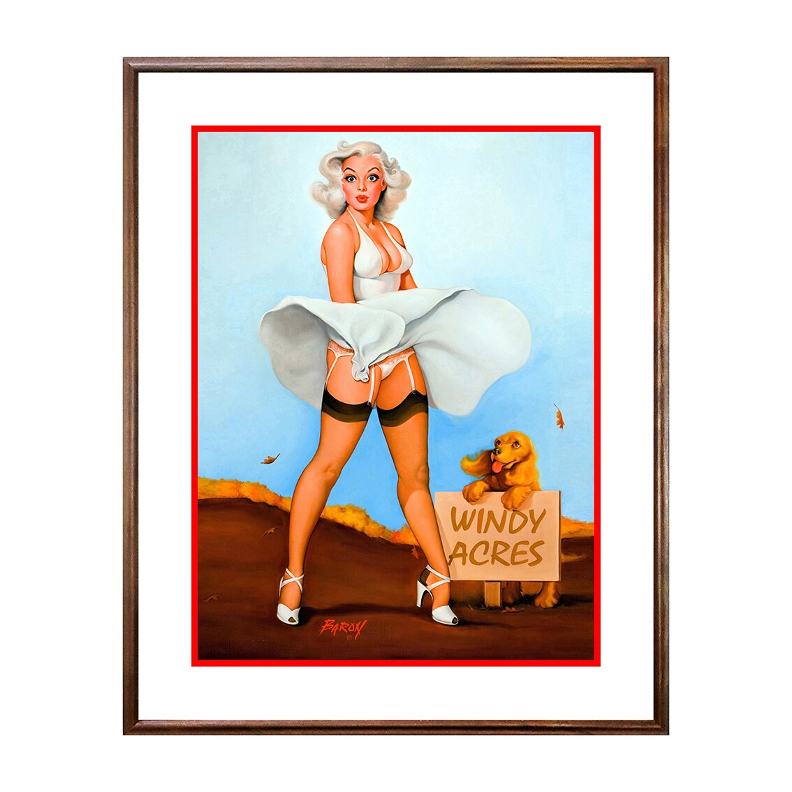 Tablou Poster, Vintage Pin-Up - VP-064, 40 x 50 cm