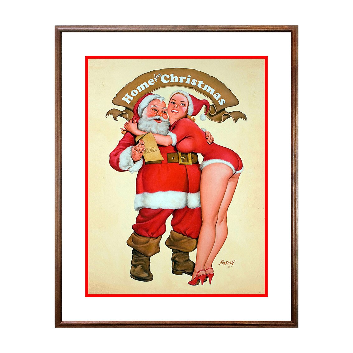 Tablou Poster, Vintage Pin-Up - VP-069, 40 x 50 cm