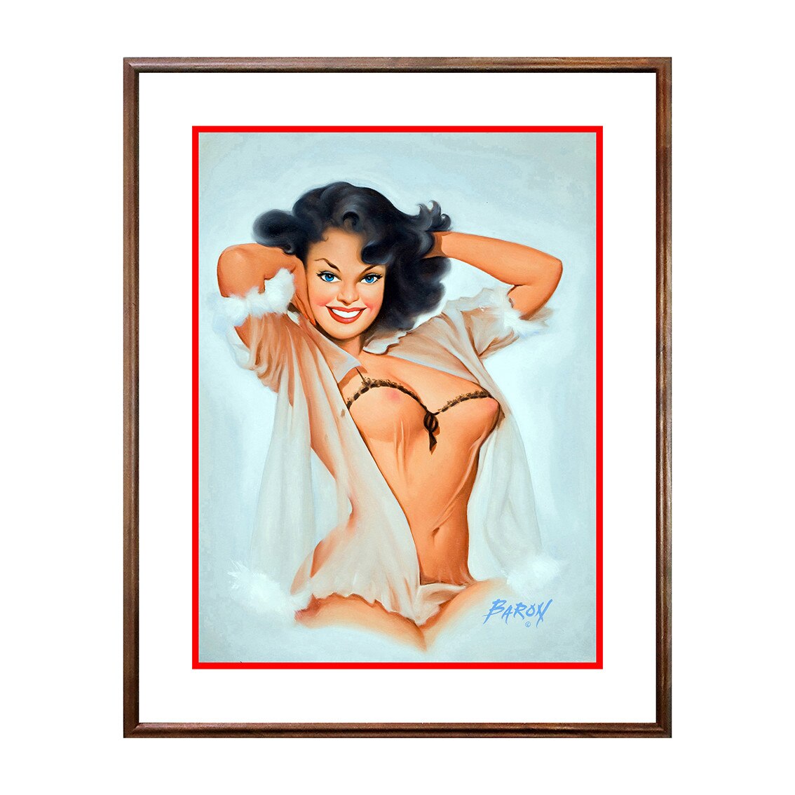 Tablou Poster, Vintage Pin-Up - VP-075, 40 x 50 cm